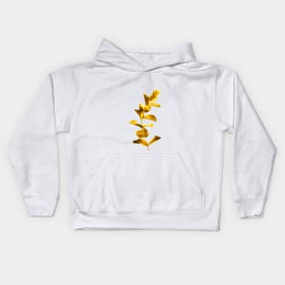 Beautiful Golden Leaf Kids Hoodie